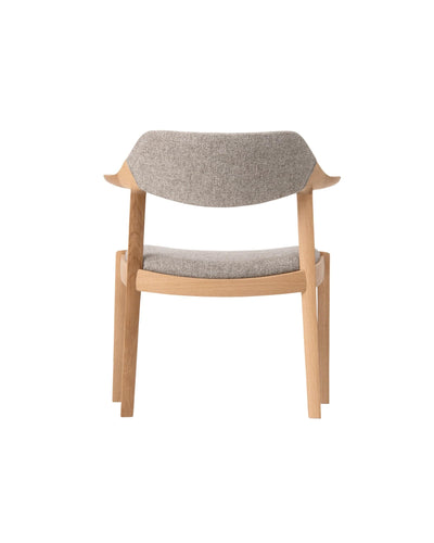 WING Side Chair (Upholstered Back) Japanese Oak Natural