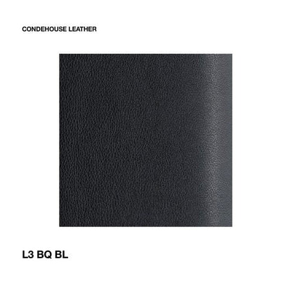 CondeHouse leather upholstery swatch L3 BQ BL