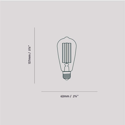 Squirrel Cage E26 LED Bulb