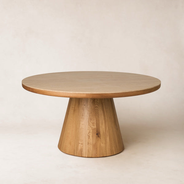 Eik Round Dining Table - French Oak by House of Leon
