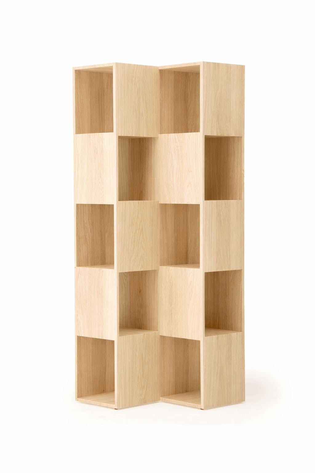 FOLD Shelving 5-2 Japanese Oak White Wash