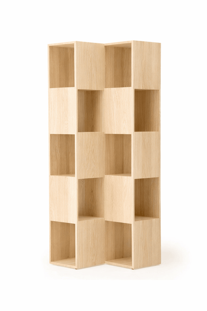 FOLD Shelving 5-2 Japanese Oak White Wash