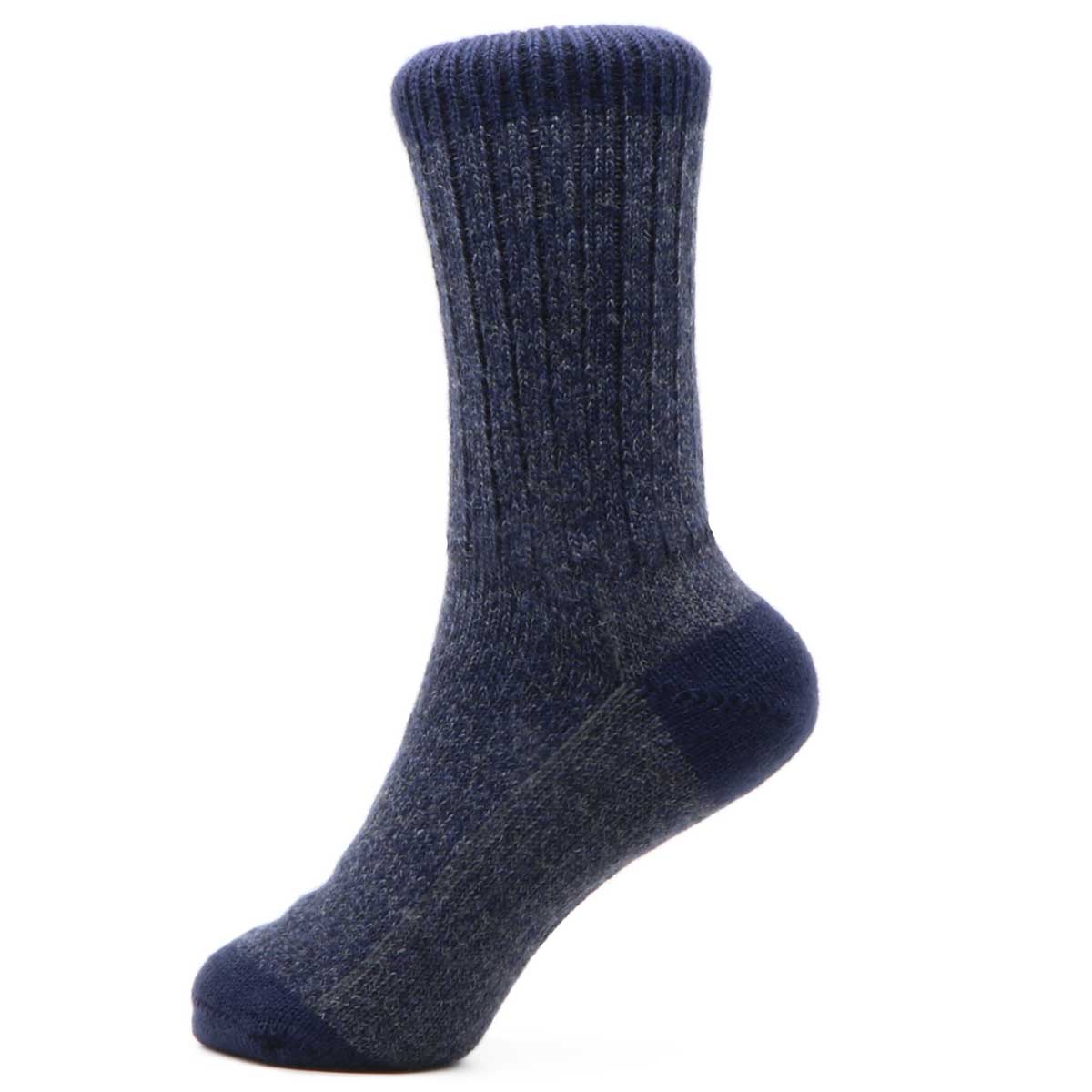 Fair Trade Peruvian alpaca wool boot socks