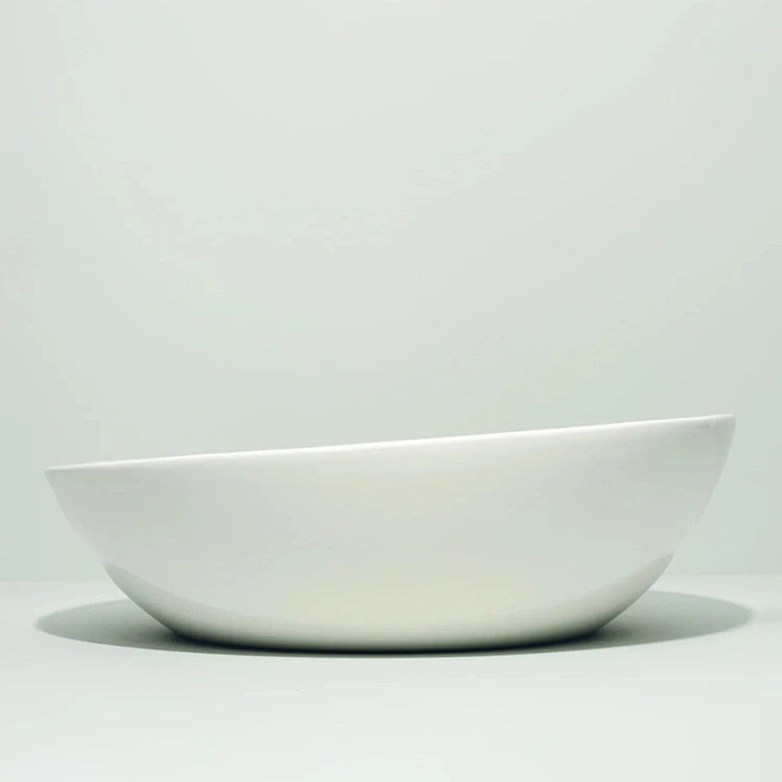 Slanted Serving Bowl - White