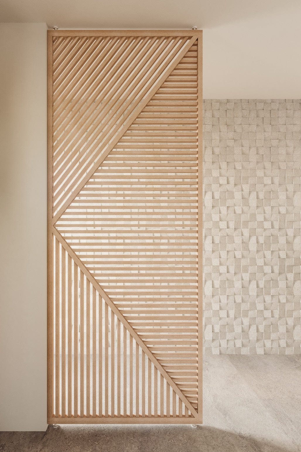 Ginza Lines Room Divider