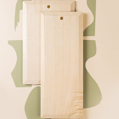 Handcrafted Long Wood Tray – Japandi Hosting Essential