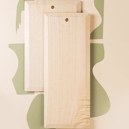 Handcrafted Long Wood Tray – Japandi Hosting Essential