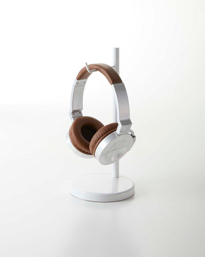 Headphone Stand - Steel in White