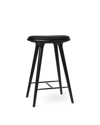 High Stool | Black stained oak | 69 cm | by Space Copenhagen