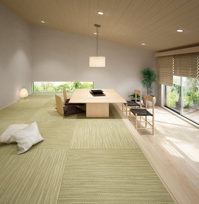 Honami SILVER GREEN Tatami Mat