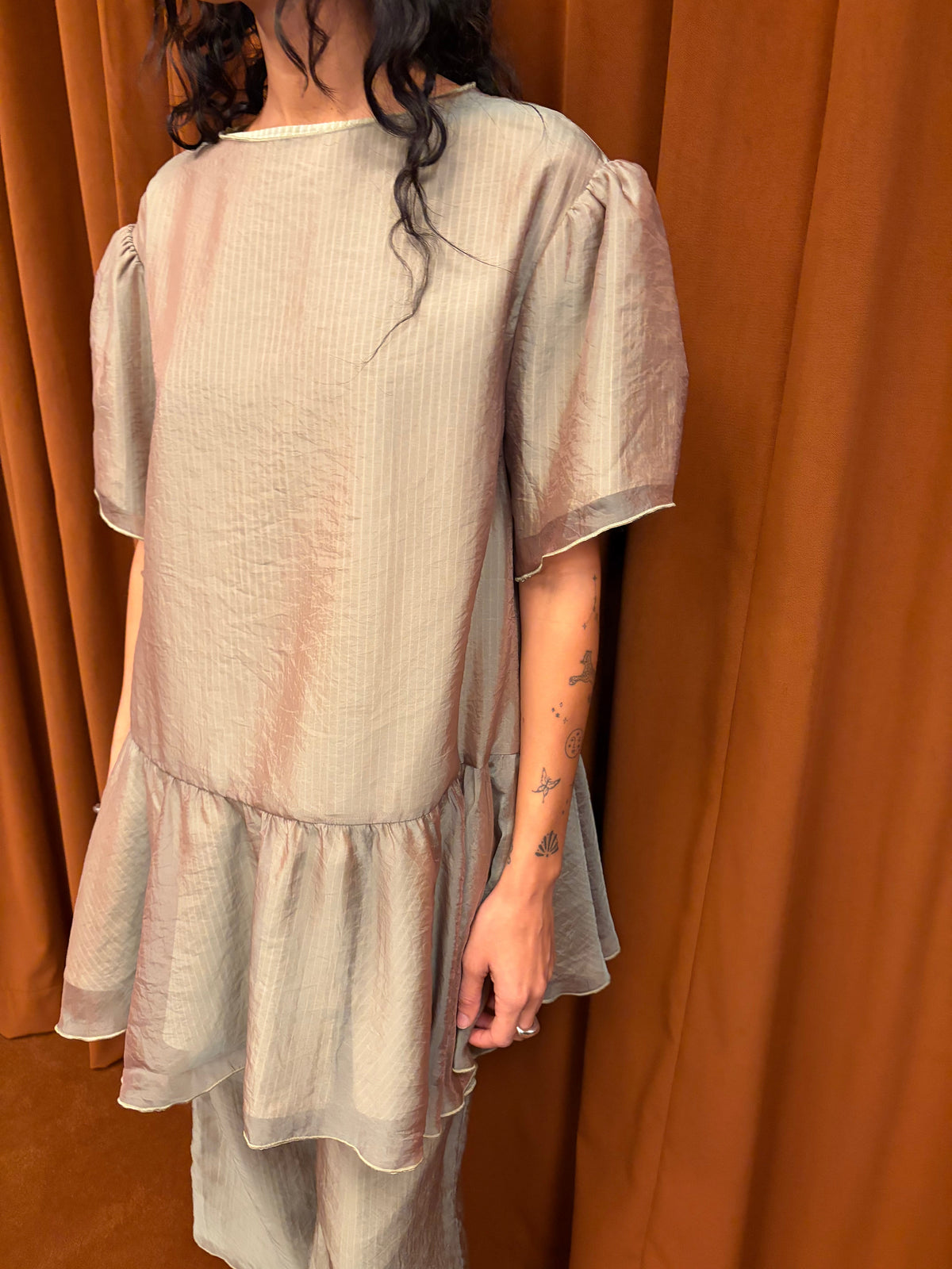 Hera Dress in Olive