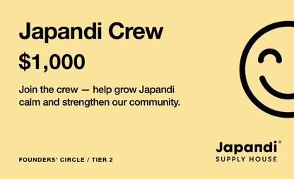 Japandi Crew — Tier 2 ($1,000) Japandi Supply House Founders&