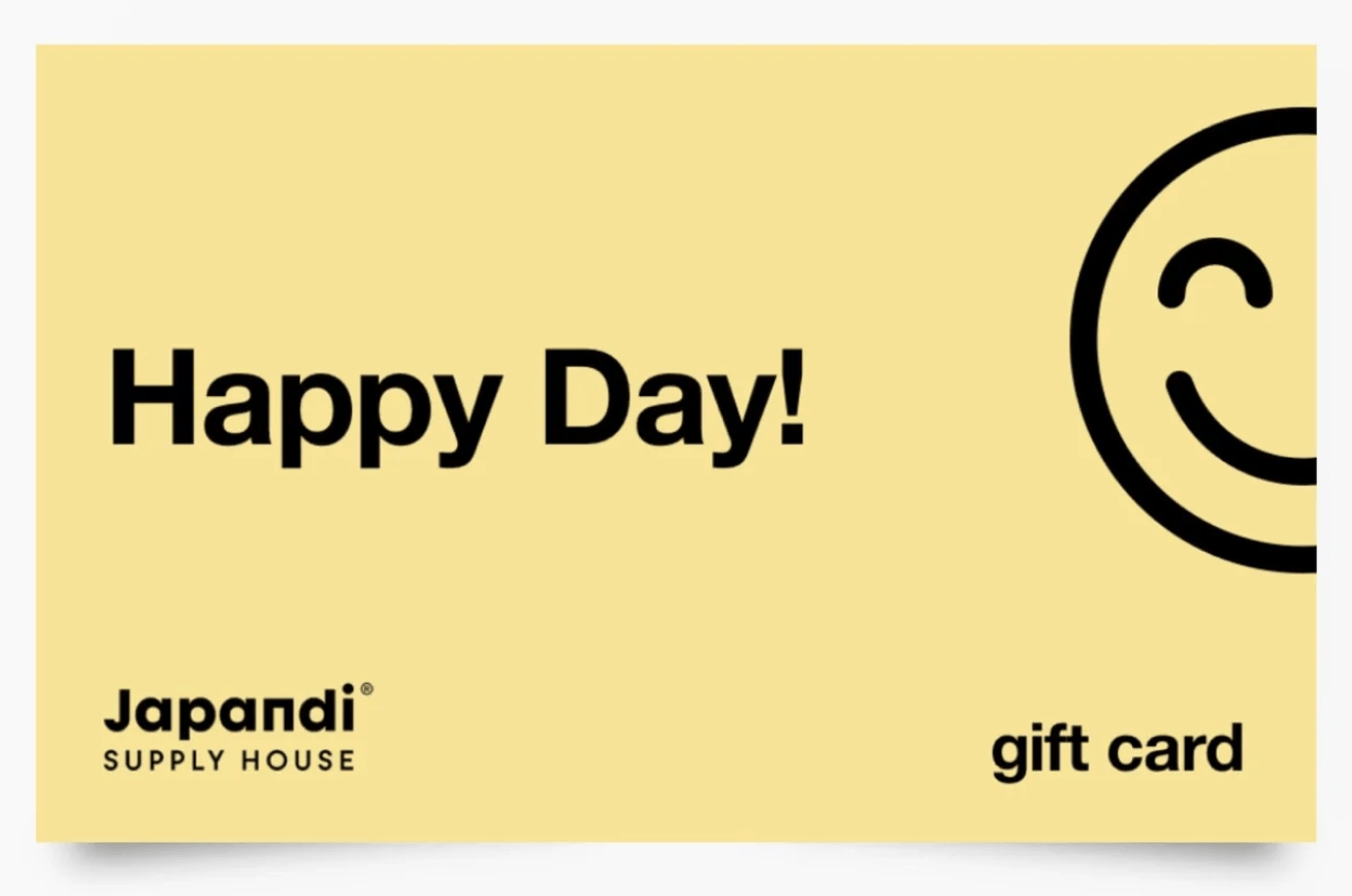 Japandi Supply House Gift Card