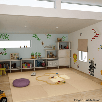 Japandi Tatami Mat — Safe Soft Zone for Toddlers