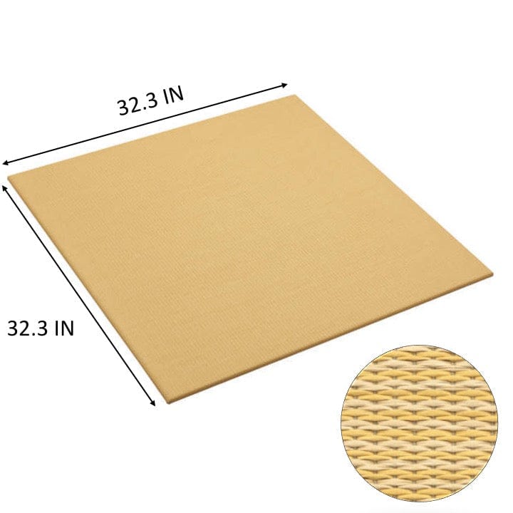 Japandi Tatami Mat — YELLOW