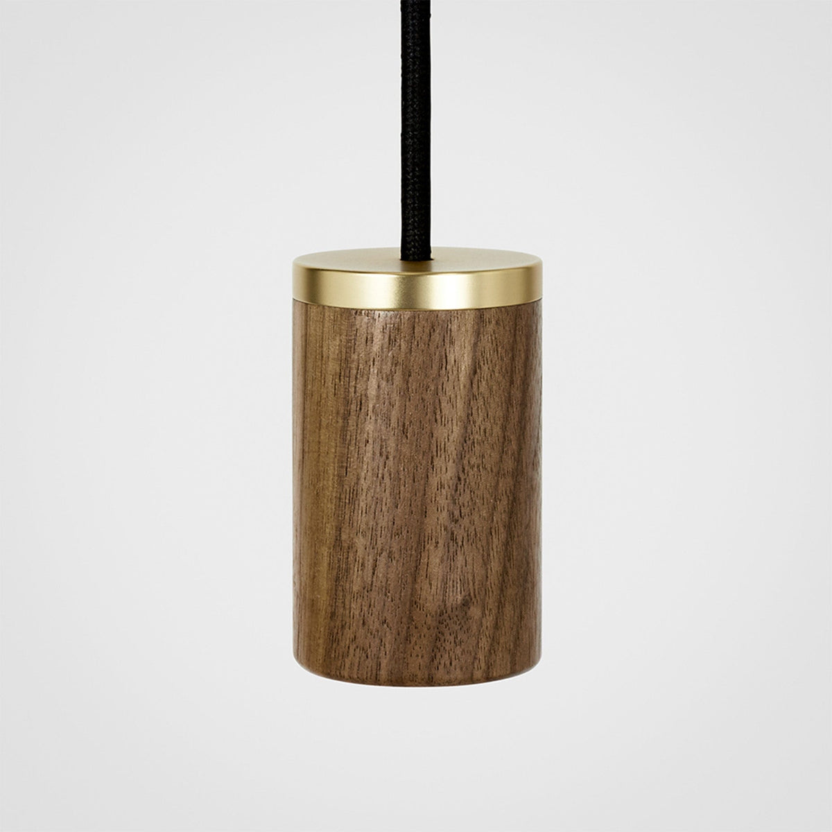 Voronoi II Pendant Light in Walnut