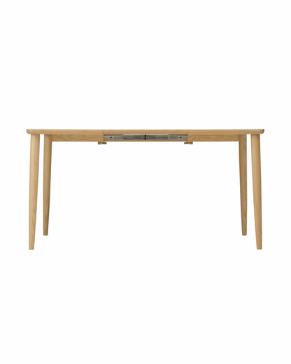 MOM Square Japandi dining table extended