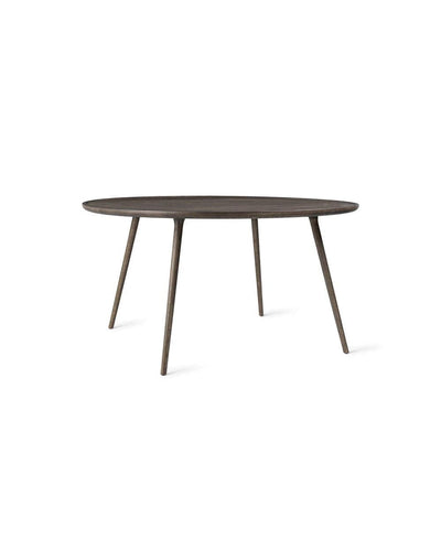 Mater Accent Dining Table 110 cm round oak dining table in Sirka Grey finish