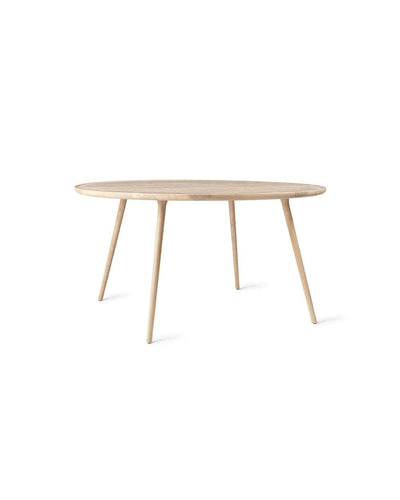 Mater Accent Dining Table 110 cm in matt lacquered oak