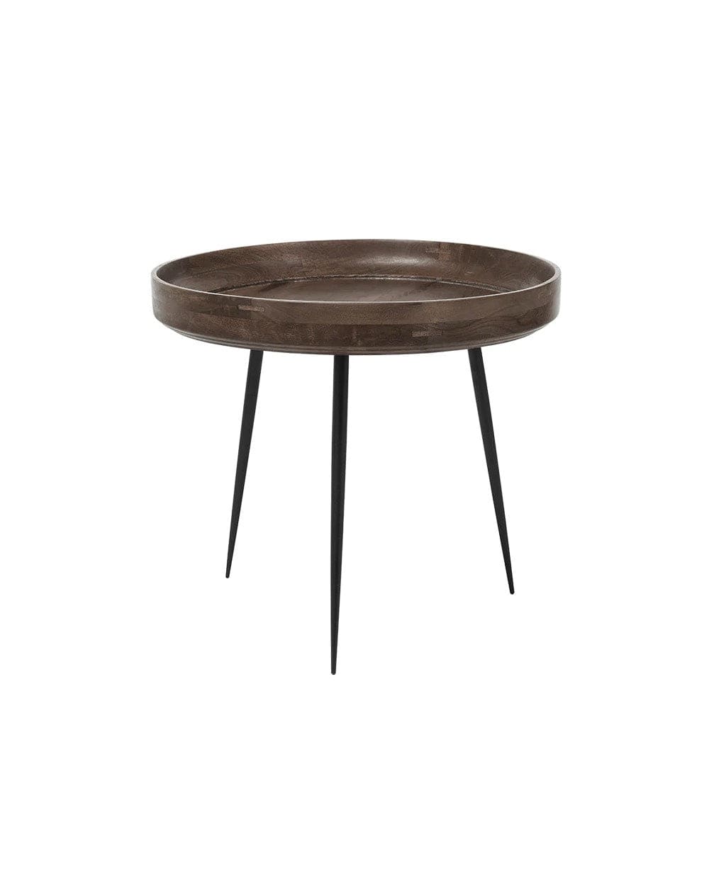 Mater Bowl Table Large in Sirka Grey mango wood with handcrafted finish