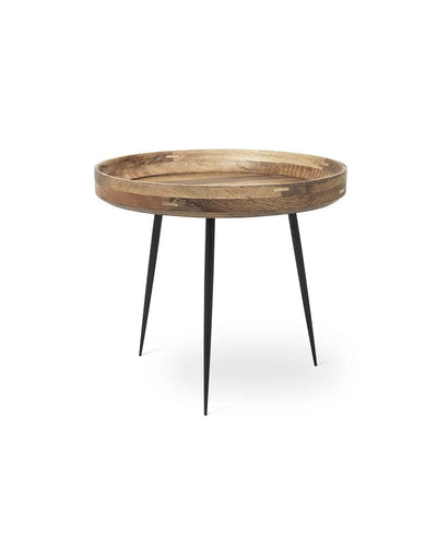 Mater Bowl Table Large in natural mango wood Scandinavian coffee table