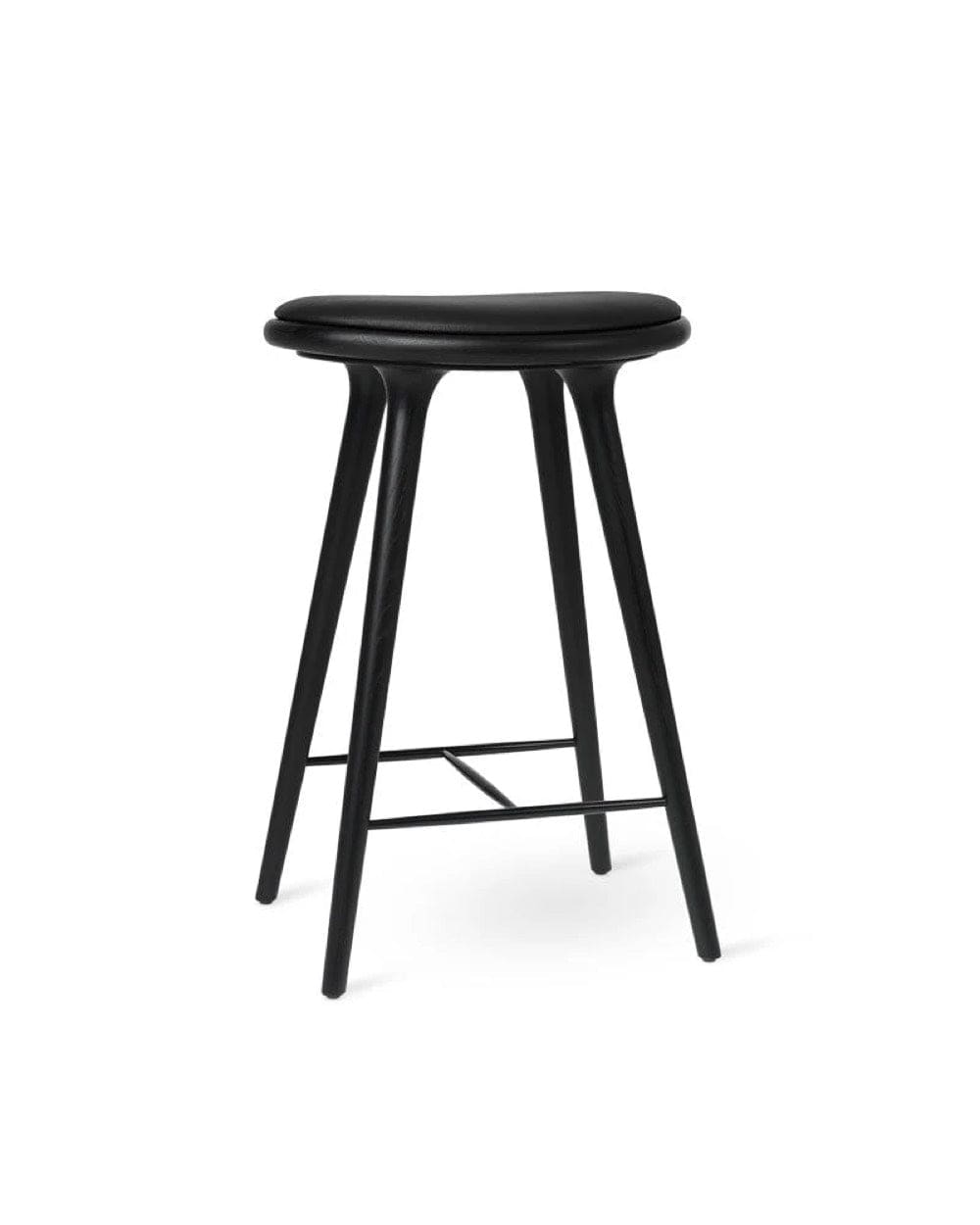 High Stool | Black stained oak | 69 cm | by Space Copenhagen