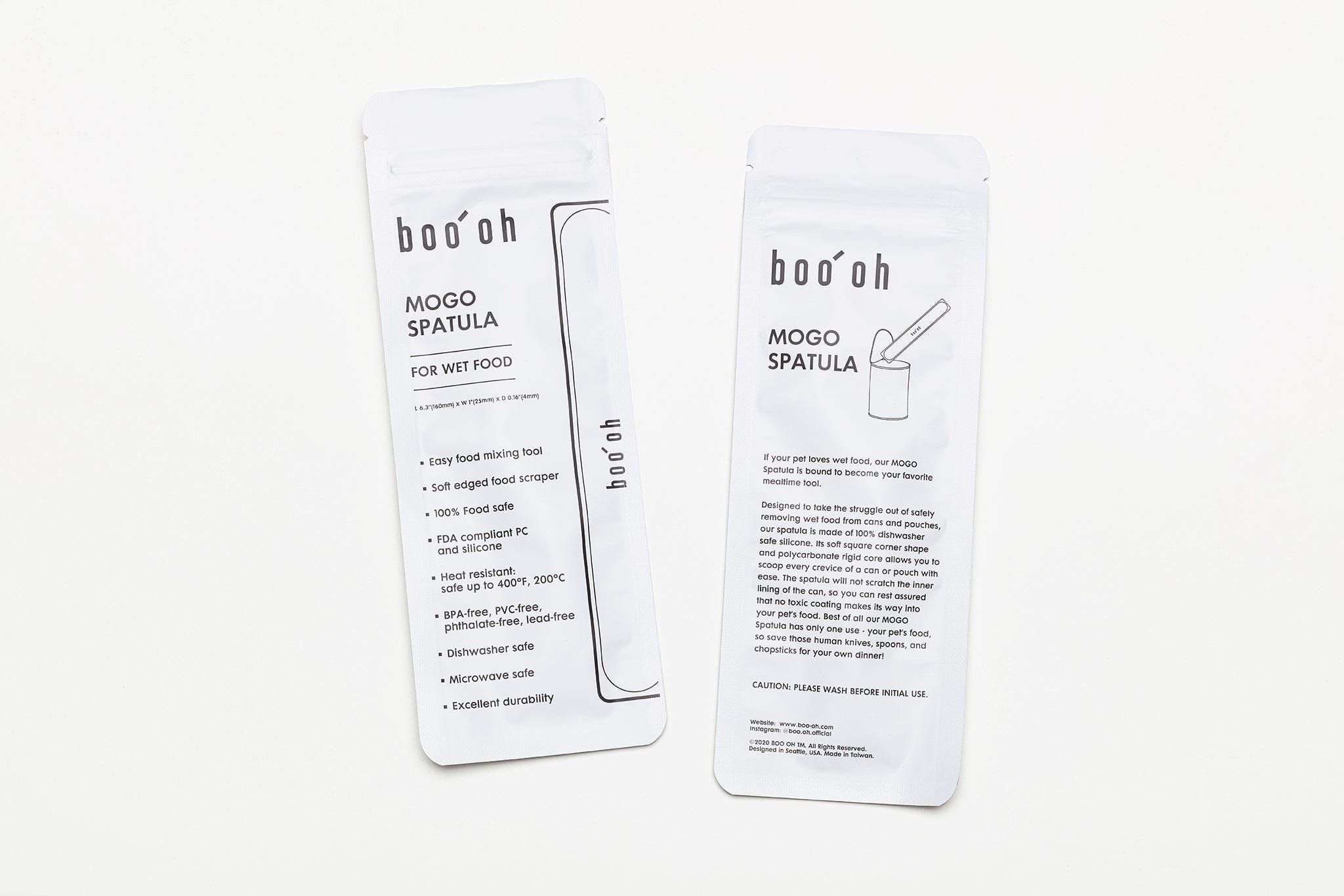 Mogo Spatula, White
