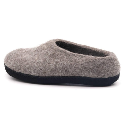 Mens Newport Noir Wool House Shoe