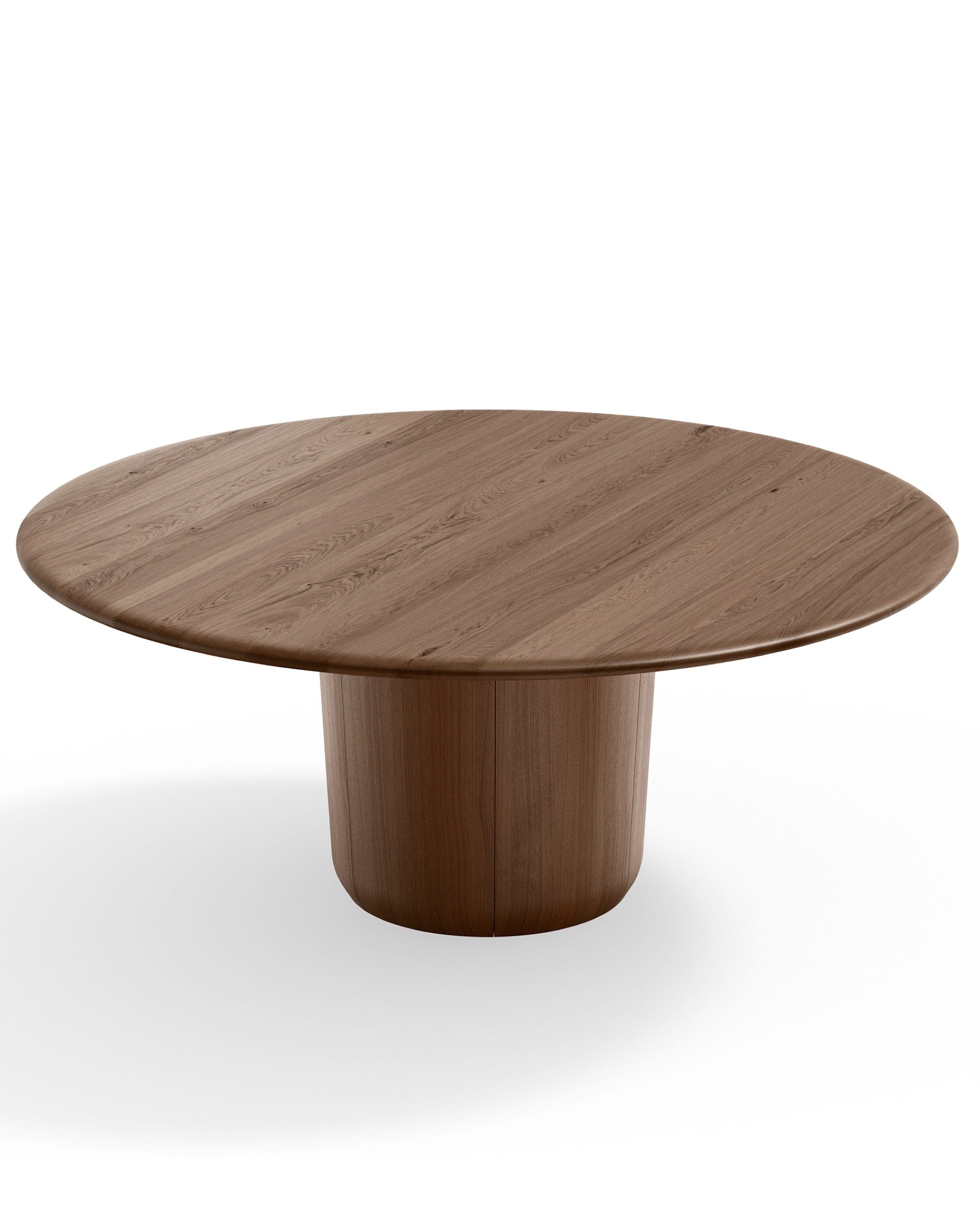 ONE Round Table Japanese Oak Medium Brown
