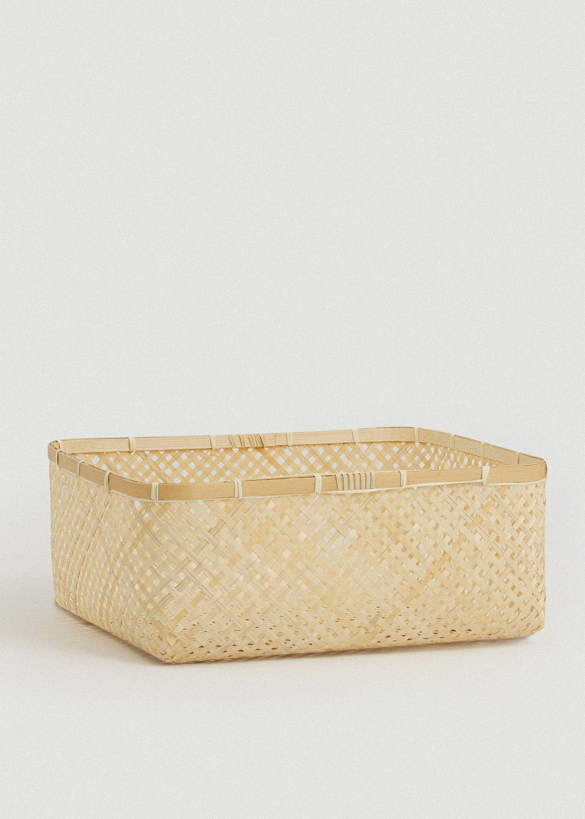 Largest Muko basket displayed alone against a light neutral background.