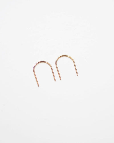 Mini Arc Minimalist Wire Earrings