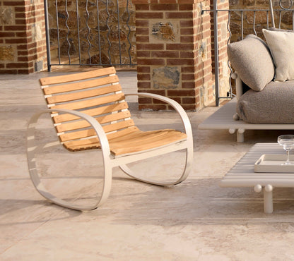 Parc Rocking Chair outside