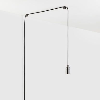 Oval II Plug-In Pendant in Graphite
