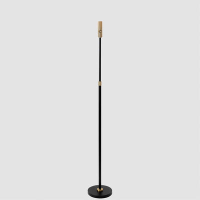 Poise Adjustable Floor Lamp in Brass