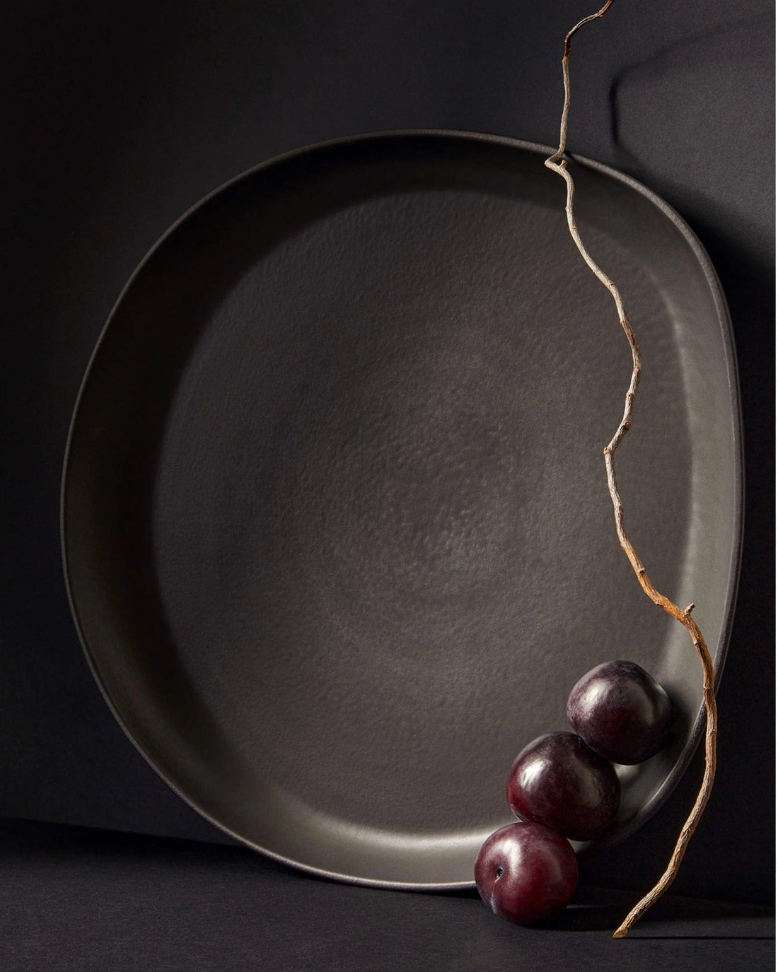 Japandi Tableware Round Serving Platter