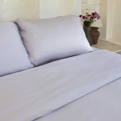 Organic Bamboo Sateen Duvet Cover Set