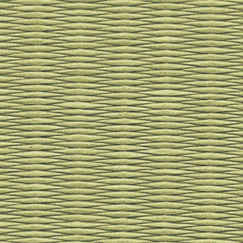 Seiryu SILVER GREEN Japandi Tatami Mat closeup weave