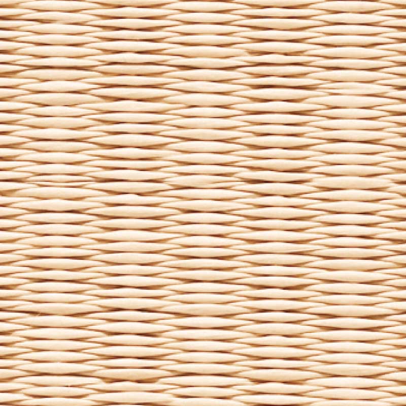Seiryu WHITE BROWN Japandi Tatami Mat Closeup Weave