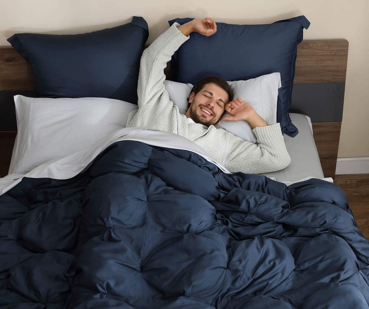 Premium Bamboo Viscose Bubble Comforter