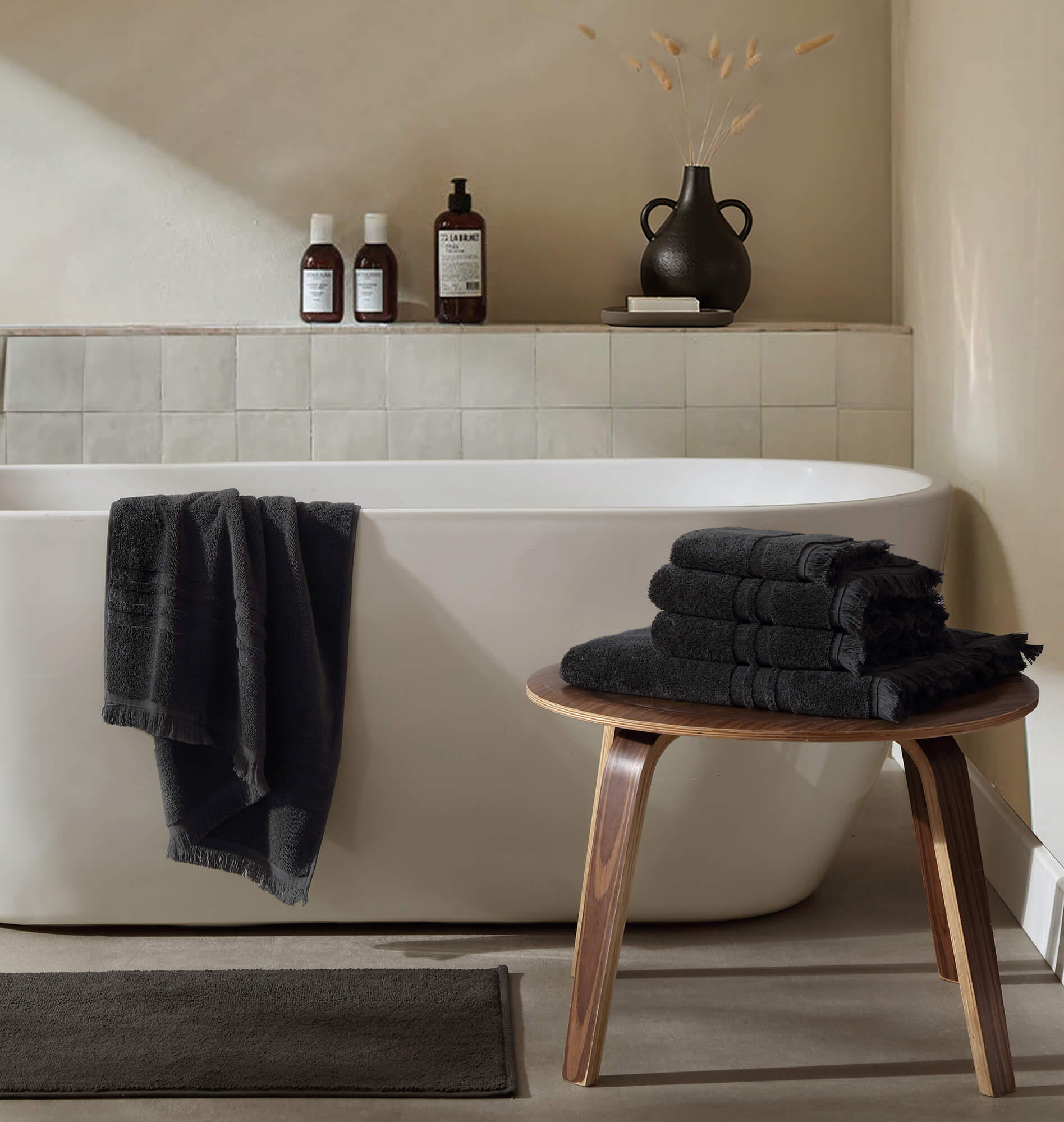 Turkish Cotton Bath Mat