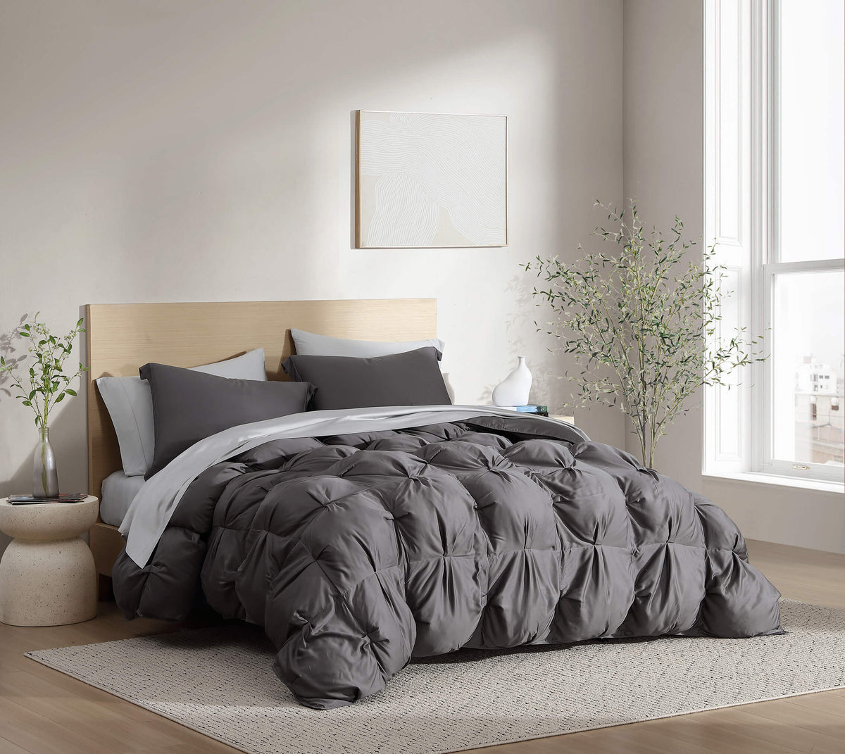Premium Bamboo Viscose Bubble Comforter