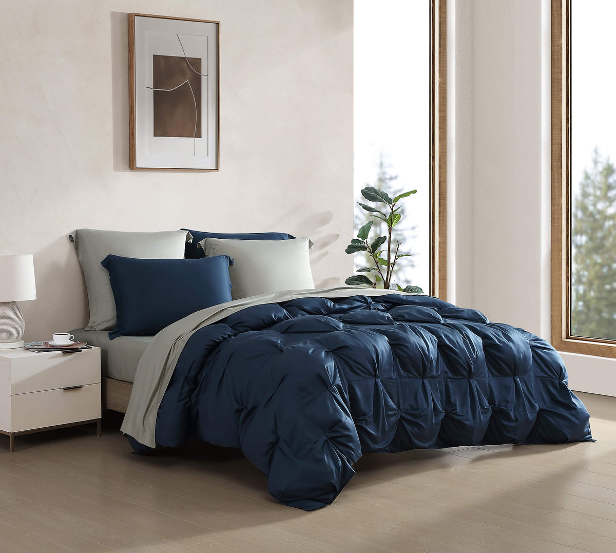 Premium Bamboo Viscose Bubble Comforter