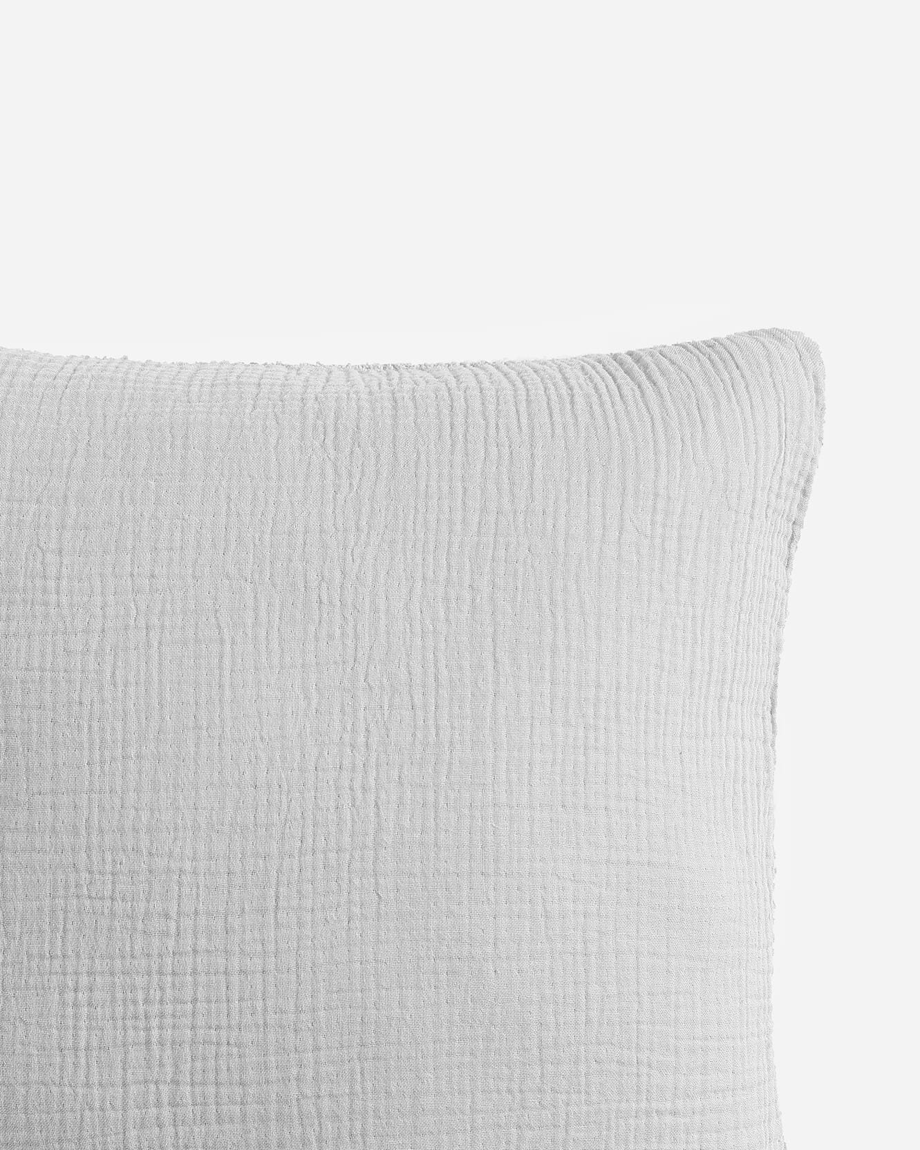 Snug Muslin Throw Pillow