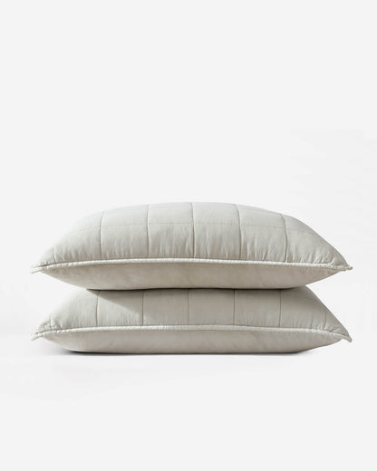 Stonewashed Lyocell Sham Set