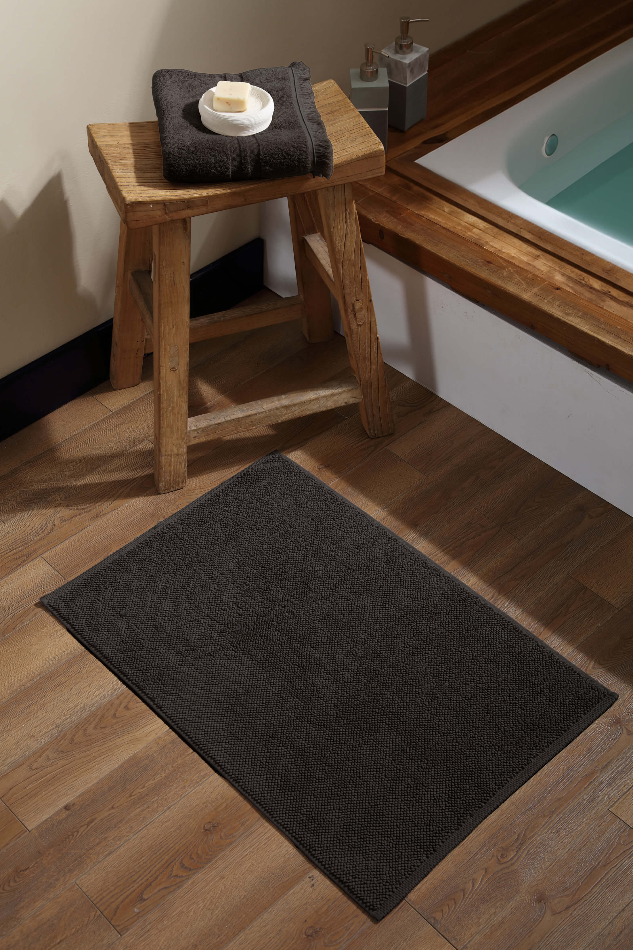 Turkish Cotton Bath Mat