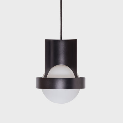 Loop Single Pendant in Dark Grey + Sphere IV
