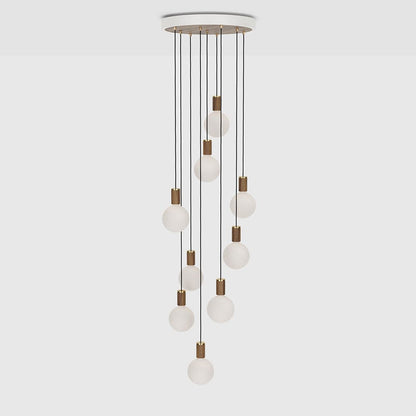 Nine Pendant in Walnut + Sphere IV