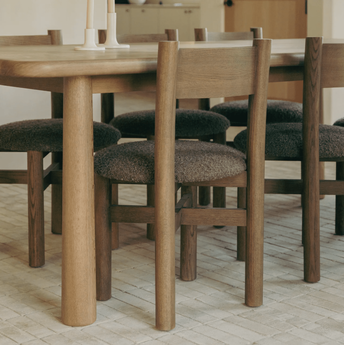 Teddy Dining Chair - Mocha by House of Leon