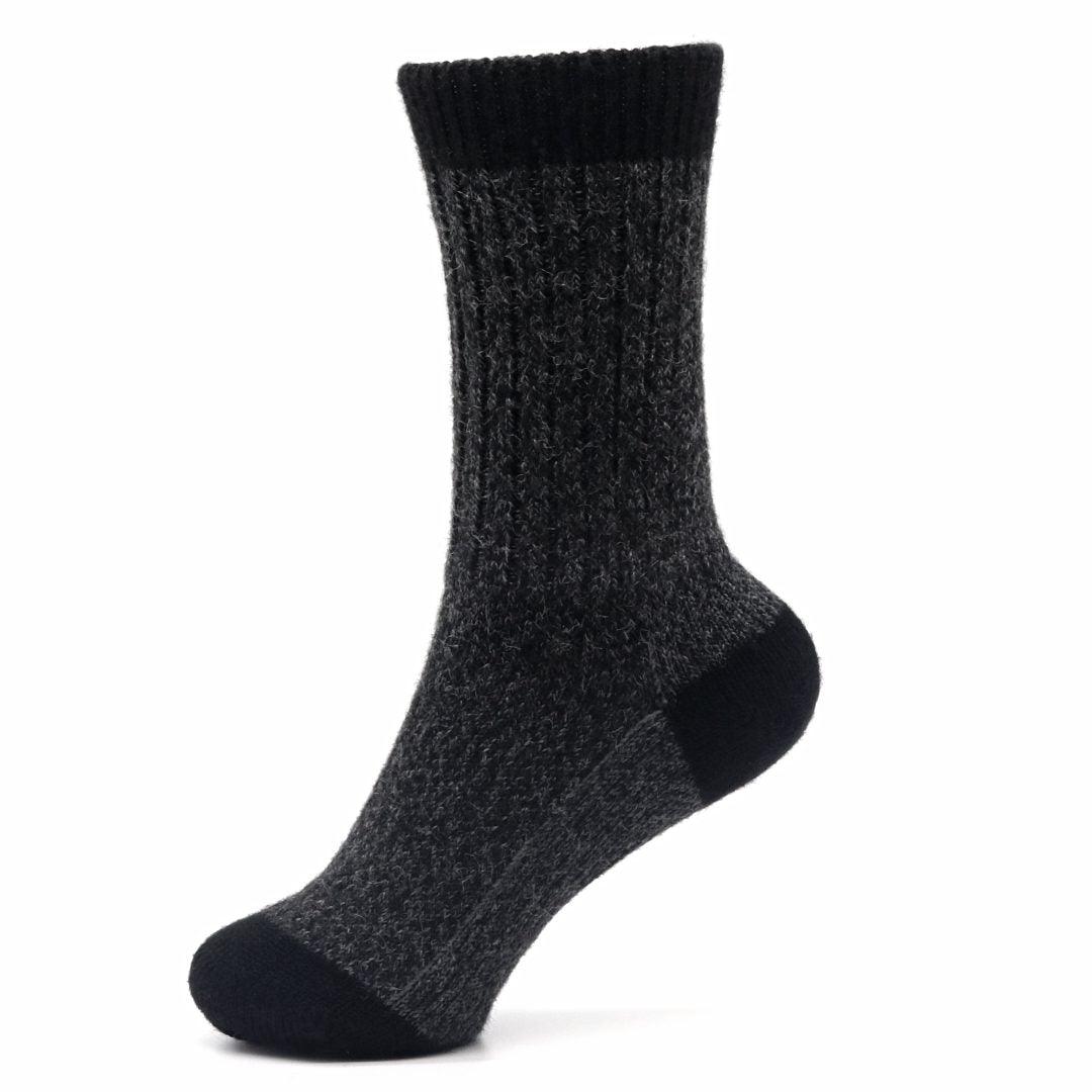 Warm alpaca wool socks for indoor comfort and boots