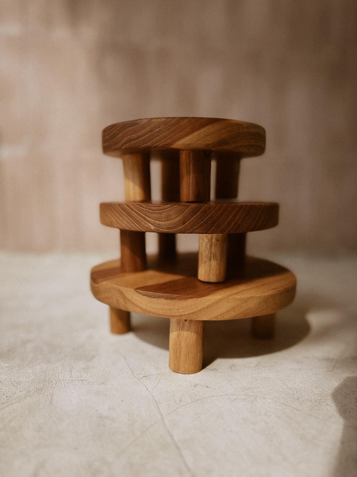 Teak Elevated Display Boards